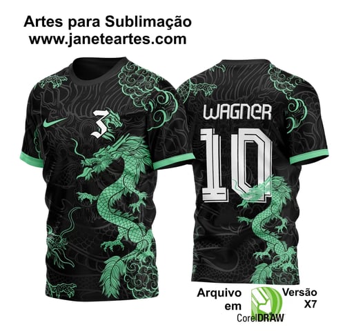 Template Futebol Dragao Sd Vetor Template Futebol Dragao Sd Vetor