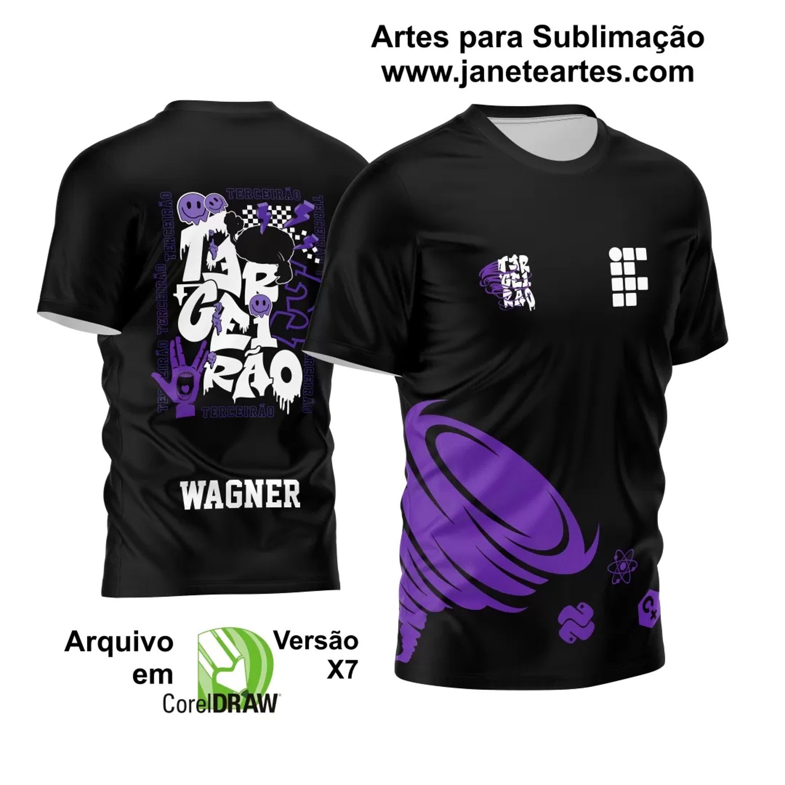 Arte Vetor Camisa Terceirão 2024 Furacão