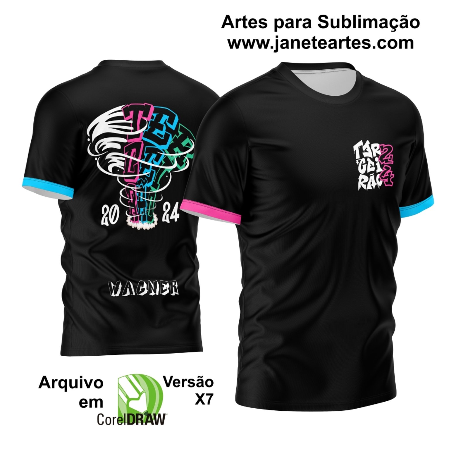 Arte Vetor Camisa Terceirão 2024 Furacão
