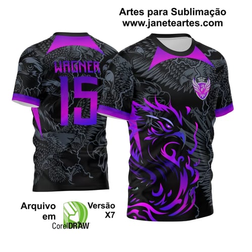 Arte Vetor Camisa InterClasse 2024 Águia
