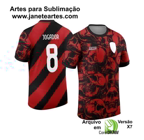 Arte Vetor Camisa Interclasse - Jogos Internos - 2024 - Caveiras