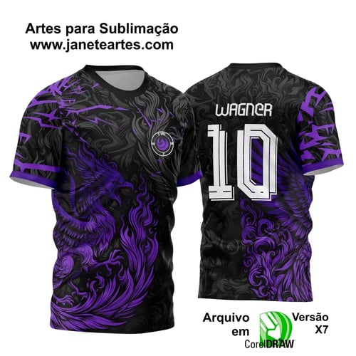 Arte Vetor Camisa Interclasse - Jogos Internos - 2024 - Fênix