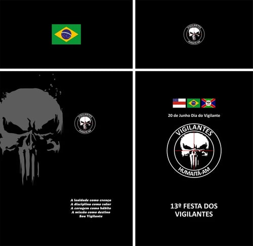 Arte Vetor Camisa Vigilantes