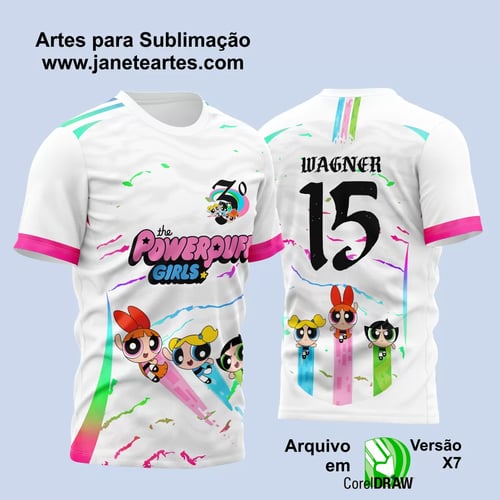 Arte Vetor Camisa Meninas Superpoderosas 2024 Arte Vetor Camisa Meninas Superpoderosas 2024