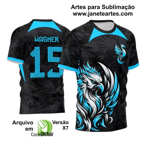 Arte Vetor Camisa Interclasse - Jogos Internos - 2024 - Fênix