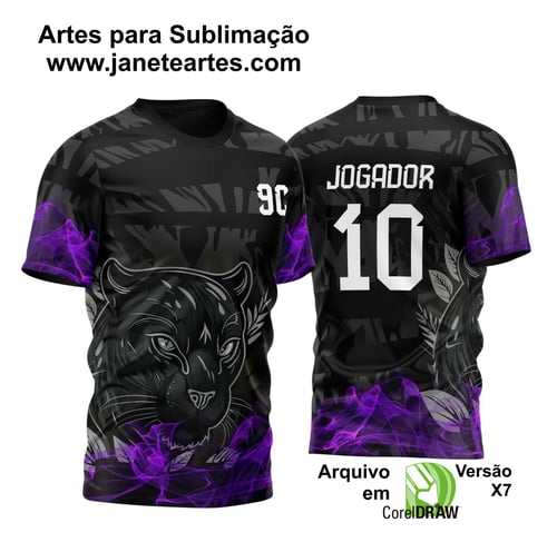 Arte Vetor Camisa Jersey Pantera Negra: A Representação da Força e Elegância
