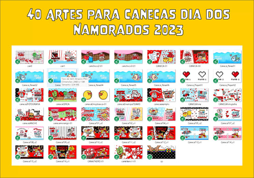 40 Artes Para Caneca Dia Dos Namorados 2023: Surpreenda seu amor com presentes personalizados!