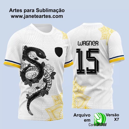 Arte Vetor Camisa Interclasse - Jogos Internos - 2024 - Cobra