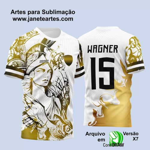 Arte Estampa Camisa Interclasse - Jogos Internos - 2024 - Athena