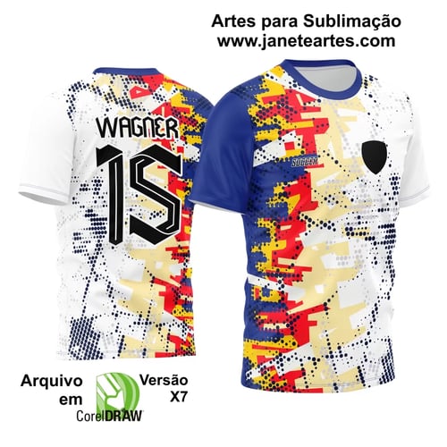 Arte Vetor Camisa de Time Amador 2024 Particulas Arte Vetor Camisa de Time Amador 2024 Particulas