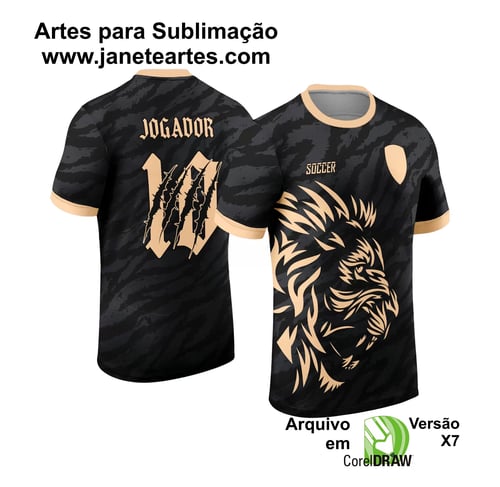 Arte Vetor Camisa Interclasse Leão 2024