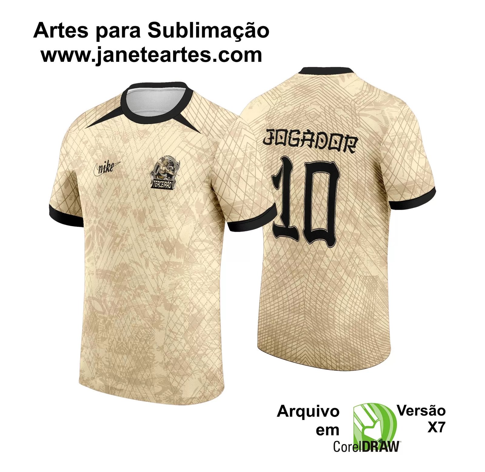 Arte Vetor Camisa Interclasse - Jogos Internos - 2024 - Janete Artes