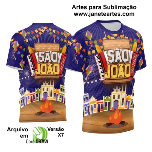 Arte Estampa Camisa Festa Junina Arraiá 2025 Arte Estampa Camisa Festa Junina Arraiá 2025