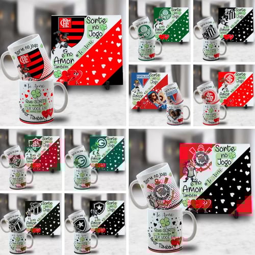 Arte Para Caneca Namorado Torcedor