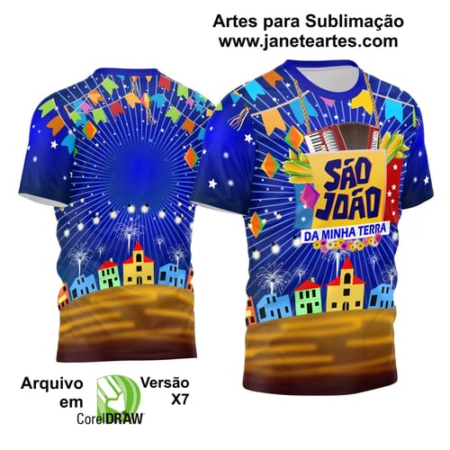 Arte Estampa Camisa Festa Junina Arraiá 2025 Arte Estampa Camisa Festa Junina Arraiá 2025