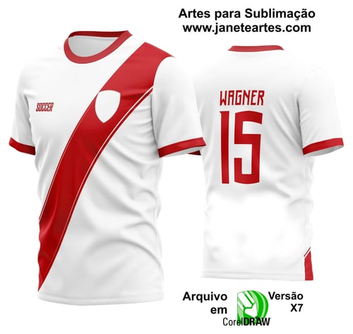 Arte Vetor Estampa Camisa Time Amador Futebol 2024 Arte Vetor Estampa Camisa Time Amador Futebol 2024