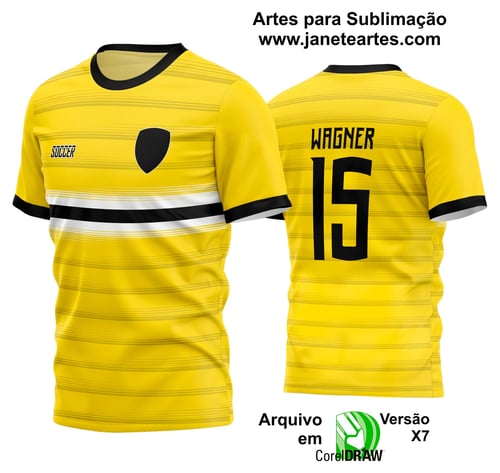 Arte Vetor Estampa Camisa Time Amador Futebol 2024 Arte Vetor Estampa Camisa Time Amador Futebol 2024