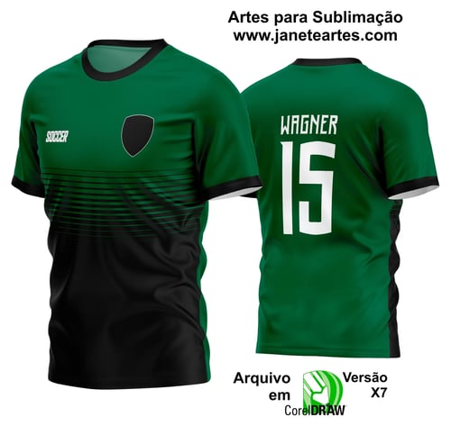 Arte Vetor Estampa Camisa Time Amador Futebol 2024 Arte Vetor Estampa Camisa Time Amador Futebol 2024