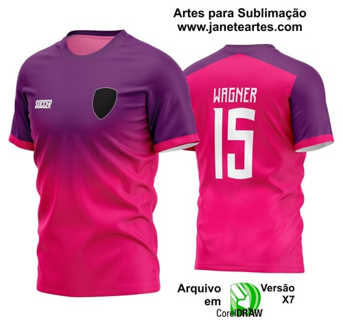 Arte Vetor Estampa Camisa Time Amador Futebol 2024 Arte Vetor Estampa Camisa Time Amador Futebol 2024