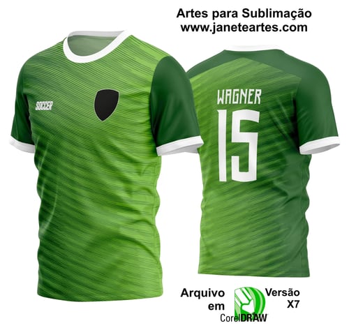 Arte Vetor Estampa Camisa Time Amador Futebol 2024 Arte Vetor Estampa Camisa Time Amador Futebol 2024