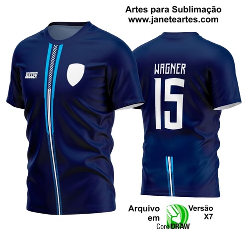 Arte Vetor Estampa Camisa Time Amador Futebol 2024 Arte Vetor Estampa Camisa Time Amador Futebol 2024