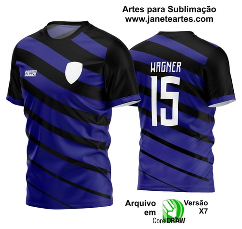 Arte Vetor Estampa Camisa Time Amador Futebol 2024 Arte Vetor Estampa Camisa Time Amador Futebol 2024