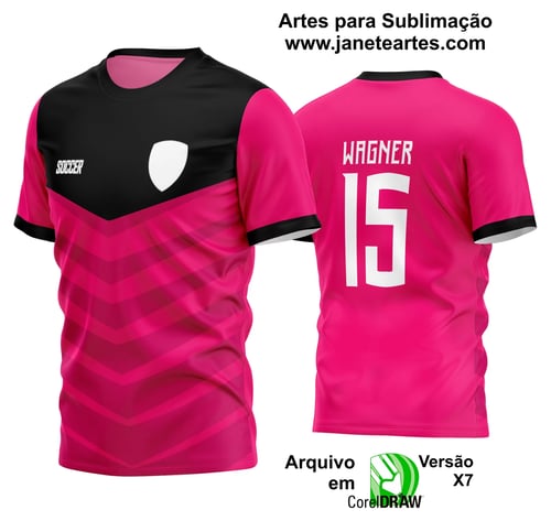 Arte Vetor Estampa Camisa Time Amador Futebol 2024 Arte Vetor Estampa Camisa Time Amador Futebol 2024