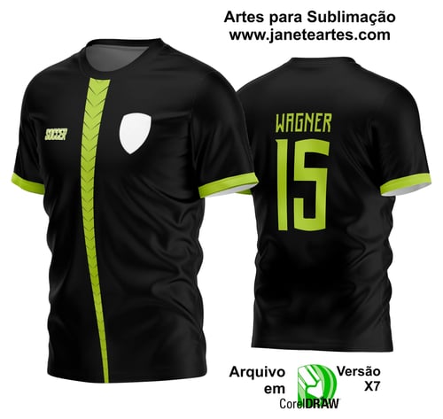 Arte Vetor Estampa Camisa Time Amador Futebol 2024 Arte Vetor Estampa Camisa Time Amador Futebol 2024