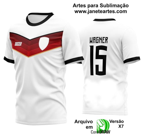 Arte Vetor Estampa Camisa Time Amador Futebol 2024 Arte Vetor Estampa Camisa Time Amador Futebol 2024