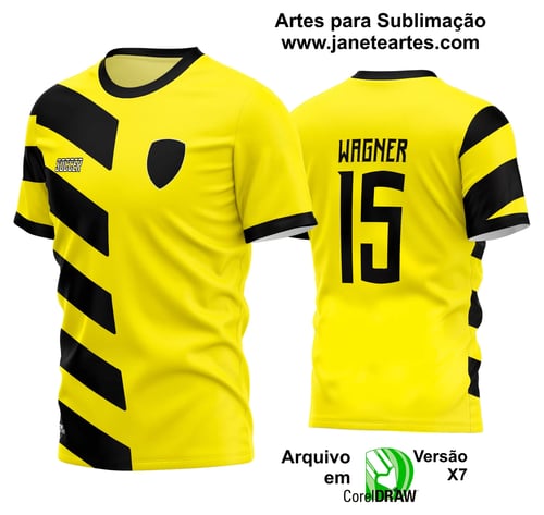 Arte Vetor Estampa Camisa Time Amador Futebol 2024 Arte Vetor Estampa Camisa Time Amador Futebol 2024
