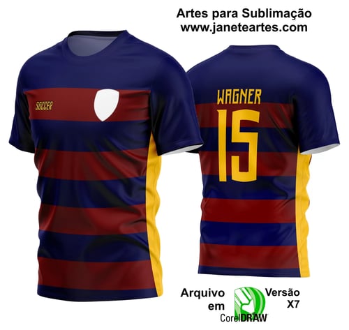 Arte Vetor Estampa Camisa Time Amador Futebol 2024 Arte Vetor Estampa Camisa Time Amador Futebol 2024