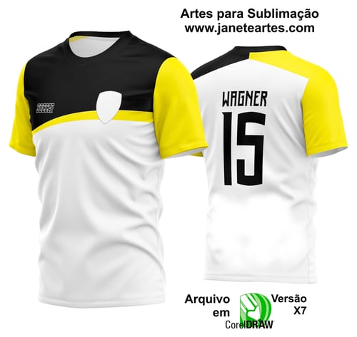 Arte Vetor Estampa Camisa Time Amador Futebol 2024 Arte Vetor Estampa Camisa Time Amador Futebol 2024