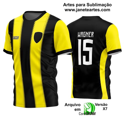 Arte Vetor Estampa Camisa Time Amador Futebol 2024 Arte Vetor Estampa Camisa Time Amador Futebol 2024