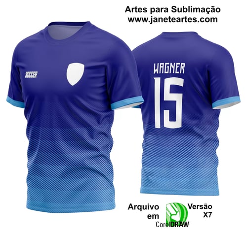 Arte Vetor Estampa Camisa Time Amador Futebol 2024 Arte Vetor Estampa Camisa Time Amador Futebol 2024