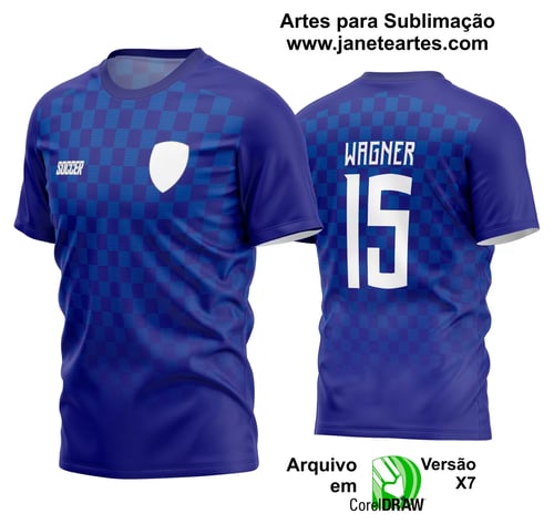 Arte Vetor Estampa Camisa Time Amador Futebol 2024 Arte Vetor Estampa Camisa Time Amador Futebol 2024