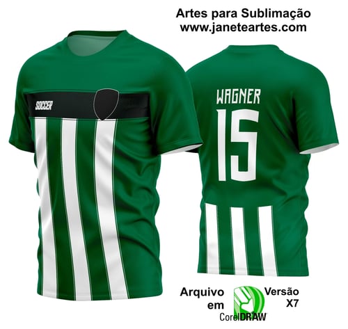 Arte Vetor Estampa Camisa Time Amador Futebol 2024 Arte Vetor Estampa Camisa Time Amador Futebol 2024