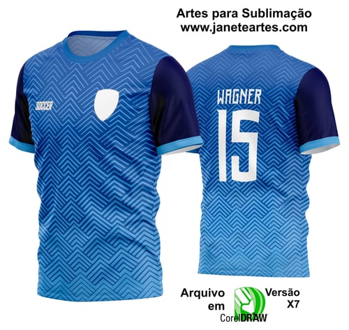 Arte Vetor Estampa Camisa Time Amador Futebol 2024 Arte Vetor Estampa Camisa Time Amador Futebol 2024