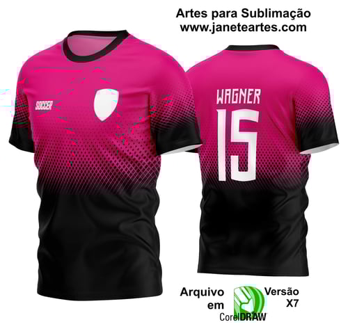 Arte Vetor Estampa Camisa Time Amador Futebol 2024 Arte Vetor Estampa Camisa Time Amador Futebol 2024