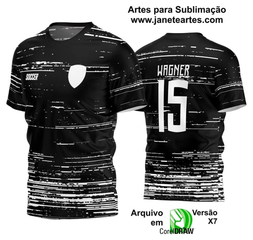 Arte Vetor Estampa Camisa Time Amador Futebol 2024 Arte Vetor Estampa Camisa Time Amador Futebol 2024