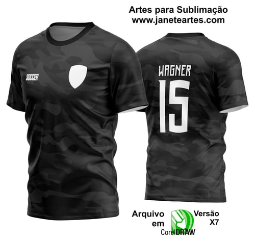 Arte Vetor Estampa Camisa Time Amador Futebol 2024 Arte Vetor Estampa Camisa Time Amador Futebol 2024
