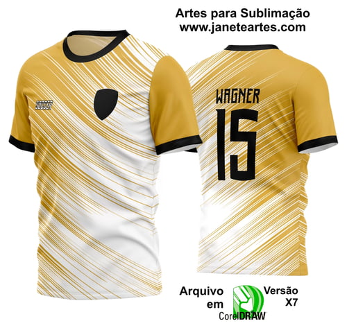 Arte Vetor Estampa Camisa Time Amador Futebol 2024 Arte Vetor Estampa Camisa Time Amador Futebol 2024