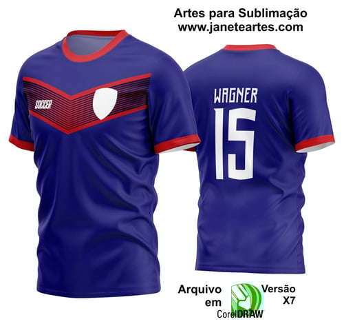 Arte Vetor Estampa Camisa Time Amador Futebol 2024 Arte Vetor Estampa Camisa Time Amador Futebol 2024