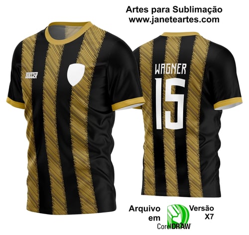 Arte Vetor Estampa Camisa Time Amador Futebol 2024 Arte Vetor Estampa Camisa Time Amador Futebol 2024