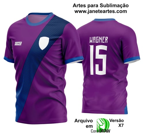 Arte Vetor Estampa Camisa Time Amador Futebol 2024 Arte Vetor Estampa Camisa Time Amador Futebol 2024