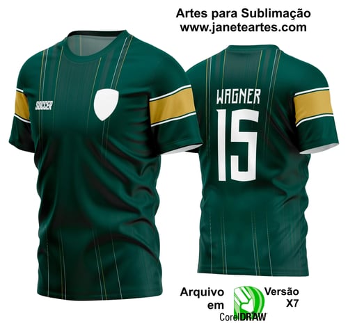 Arte Vetor Estampa Camisa Time Amador Futebol 2024 Arte Vetor Estampa Camisa Time Amador Futebol 2024