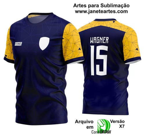 Arte Vetor Estampa Camisa Time Amador Futebol 2024 Arte Vetor Estampa Camisa Time Amador Futebol 2024