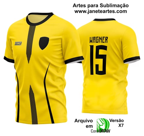 Arte Vetor Estampa Camisa Time Amador Futebol 2024 Arte Vetor Estampa Camisa Time Amador Futebol 2024