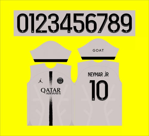 Arte Vetor Camisa PSG Jordan Reserva 2022-23 - Paris Saint Germain
