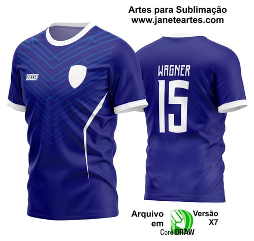 Arte Vetor Estampa Camisa Time Amador Futebol 2024 Arte Vetor Estampa Camisa Time Amador Futebol 2024