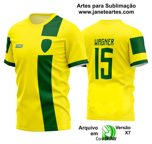Arte Vetor Estampa Camisa Time Amador Futebol 2024 Arte Vetor Estampa Camisa Time Amador Futebol 2024